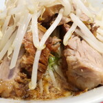 ラーメン二郎 - この日の豚