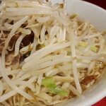 ラーメン二郎 - ヤサイ（そのまま）