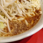 ラーメン二郎 - スープ