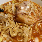 ラーメン二郎 - 赤酢投入～♪