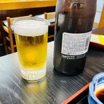 Sukesan - 瓶ビールはアサヒスーパードライの中瓶