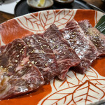 炭火焼肉 たろう - 上ハラミ 1210円