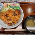 Shokujidokoro Iroribi - から揚げ丼　850円