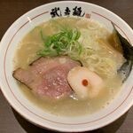 三麺流 武者麺 - 鶏塩そばこってり＠三麺流武者麺江坂本店（2022年10月某日）