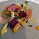 シェ草間 - 平目のカルパッチョ