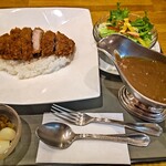 テラスレストラン - とちぎゆめポークカツカレー@1380円