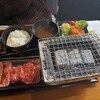 Sumibiyakiniku Iwamura - 赤身定食1600円