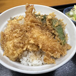 天笠 - ランチ天丼　900円