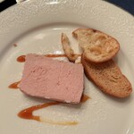 フランス料理 遊心 - 白レバーのパテ