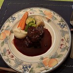 フランス料理 遊心 - 牛ほほ肉の赤ワイン煮