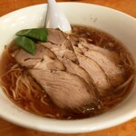 香湯ラーメン ちょろり - チャーシュー分厚い