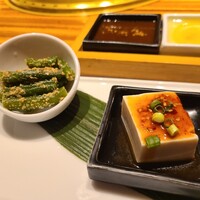 焼肉 龍園 西中洲店 - お通し