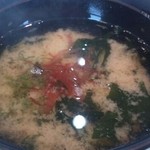 回転鮨 清次郎 - 味噌汁