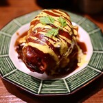 KURODARUMA - 肉巻き煮込みハンバーグ(550円)