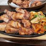 韓国家庭料理 焼肉 明洞 - サムギョプサル一人前