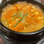 韓国家庭料理 焼肉 明洞 - スンドゥブ