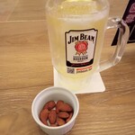 プロント - ジムビームハイボール、お通し