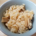 南部屋路ばた - 筍ご飯