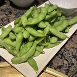 焼にく 和牛食堂 - あつあつ枝豆