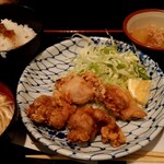 Uchida - 鳥の唐揚げ正油味と大根そぼろ煮：800円