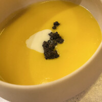 Queux Norme 梅田店 - えびす南瓜のポタージュ