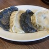 ドラゴンレッドリバー - 2色のドラゴン餃子4P￥660