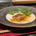 ふふ - 太刀魚のプールヴィアンドヴィネグレッド