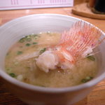 だぼ - 花おこぜのみそ汁