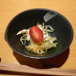 丹波地鶏とビオワイン 六賢 - つきだし