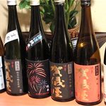 車力門 ちゃわんぶ - いただいたお酒が勢揃い！