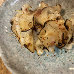 鮨 やま坊し - 甲イカゲソのみそづけ焼き