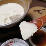 日光　千姫物語 - 千姫豆乳豆腐…出来たて美味しかったです♪