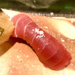 Uokinzu shisu zuki - 美味しいマグロなので塩でいただきました　byまみこまみこ