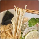 中華蕎麦 鳴神食堂 - コシ、風味共にバツグンの麺