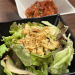 焼肉 乙ちゃん - 本日の新鮮サラダ