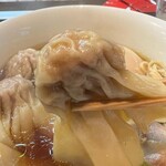 らぁ麺 紫陽花 - 肉ワンタン