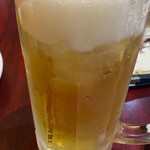 東海菜館 - 瓶ビール 氷