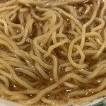 니시바시 식당 사사가와도오리점 - 면 클로즈업