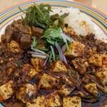 京都カレー製作所 カリル - 麻婆キーマカレー（パクチー抜き）