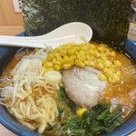 醤丸 - 辛味噌ラーメン＋コーン¥950