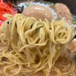 Donkisaroku - 細麺は"ハリガネ"オーダー
                        クチに含むと独特のモサモサ感w