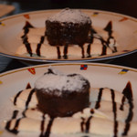 ダ チーチョ にし - 2013/08　ドルチェの　「フォルダンショコラとバニラアイス」　650円