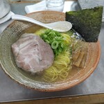 覆麺 智 - 塩ラーメン(大粒しじみ出汁) 1,400円 ♪