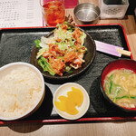 大餃子酒場 - 油淋鶏定食