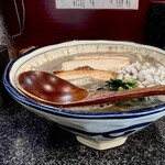 烈志笑魚油 麺香房 三く - 恋煮干し麺魚三
