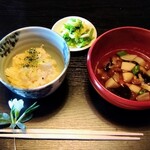 欅苑 - 筍ご飯とのっぺい