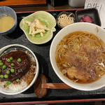 Aburi Mon To Soba Mangetsu - 日替わり丼ぶりとそばランチ