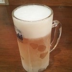 世田谷ホルモン 良ちゃん - よく冷えたジョッキ　