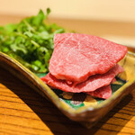 おにく 花柳 - ◎美味そうなひれ肉だなあー！