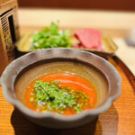 おにく 花柳 - ◎花山椒のすき焼きは贅沢！